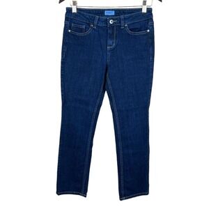 Liz Claiborne Jeans Women's Size 2P Petite Mid Rise Classic Ankle Fit Stretch